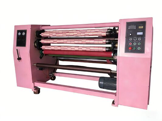 Super Clear Tape Slitting Machine High Precision Pneumatic Tension Control for OPP Soundless Tapes