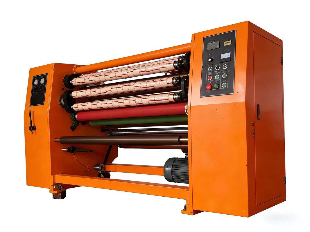 Super Clear High Speed Stable Cutting Bopp Tape Rewinding Machine With Pneumatic System